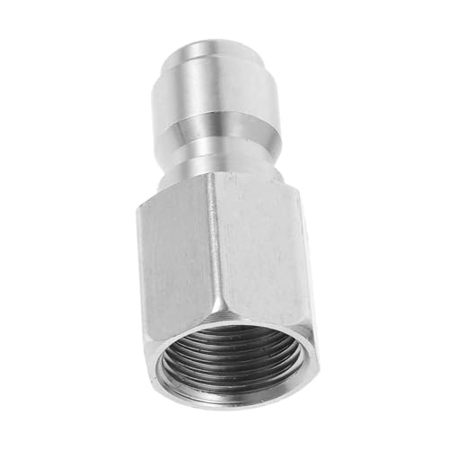 DECORNIJIA Edelstahl Hochdruckreiniger Adapter Innengewinde Schnellkupplung Schlauchanschluss für Garten Auto Reinigung Haushalt DECORNIJIA Edelstahl Hochdruckreiniger Adapter Innengewinde Schnellkupplung Schlauchanschluss für Garten Auto Reinigung Haushalt von DECORNIJIA