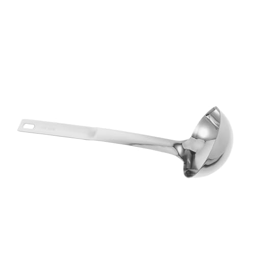 DECORNIJIA Edelstahl Ölabscheider Schöpflöffel mit Ergonomischem Griff Robustes Fetttrenner Sieb für Soßen und Suppen Vielseitiger Küchenhelfer zum Filtern von Öl Beim Kochen DECORNIJIA Edelstahl Ölabscheider Schöpflöffel mit Ergonomischem Griff Robustes Fetttrenner Sieb für Soßen und Suppen Vielseitiger Küchenhelfer zum Filtern von Öl Beim Kochen von DECORNIJIA