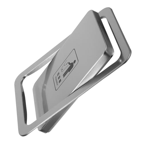 DECORNIJIA Eingelassener Mülldeckel mit Schwenkfunktion Platzsparender Abfalleimer Klappdeckel für Küchenarbeitsplatten Badezimmer und Gewerbliche Nutzung Langlebig und Leicht zu Reinigen von DECORNIJIA