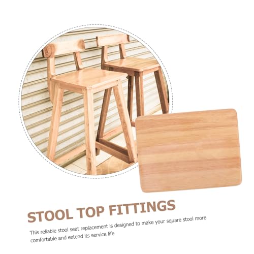 DECORNIJIA Ersatzsitz Holz Hocker Sitzfläche Rechteckig Robust für Barhocker Küchenhocker Praktische Reparatur Sitztop Pflegeleicht Kratzfest Langlebig für Zuhause und Gastronomie DECORNIJIA Ersatzsitz Holz Hocker Sitzfläche Rechteckig Robust für Barhocker Küchenhocker Praktische Reparatur Sitztop Pflegeleicht Kratzfest Langlebig für Zuhause und Gastronomie von DECORNIJIA