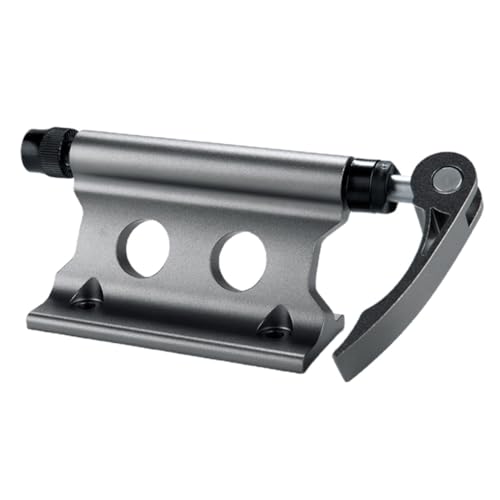 DECORNIJIA Fahrrad Vorderradgabel Halterung Quick Release Schnellspanner Fahrrad Gabelträger für Auto Transport und Outdoor Reise Zubehör in Tiefem Metallic Farbton von DECORNIJIA