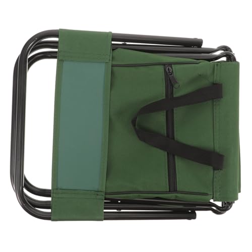 DECORNIJIA Faltbarer Campingstuhl mit Aufbewahrungstasche Kompakter Leichter Klapphocker für Outdoor Angeln und Erholung Stabil Platzsparend Langlebig für Erwachsene und Parkgebrauch von DECORNIJIA