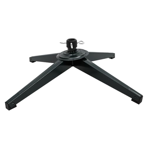 DECORNIJIA Faltbarer Christbaumständer aus Rostfreiem mit Flacher Verriegelungsplatte Stabile Tannenbaumhalterung für Sicheren Weihnachtsbaum zu Hause von DECORNIJIA