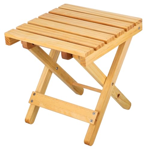 DECORNIJIA Faltbarer Holztisch für Außenbereich Kleiner Picknicktisch Tragbar für Garten Strand und Camping als Weintisch und Blumentopfständer Kompakt und Leicht zu Transportieren DECORNIJIA Faltbarer Holztisch für Außenbereich Kleiner Picknicktisch Tragbar für Garten Strand und Camping als Weintisch und Blumentopfständer Kompakt und Leicht zu Transportieren von DECORNIJIA