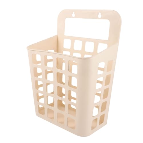 DECORNIJIA Faltbarer Kunststoff Wäschebehälter Wandhängend Raumspart Wäschekorb Organizer für Bad Schlafzimmer Kinderzimmer Haushalt von DECORNIJIA