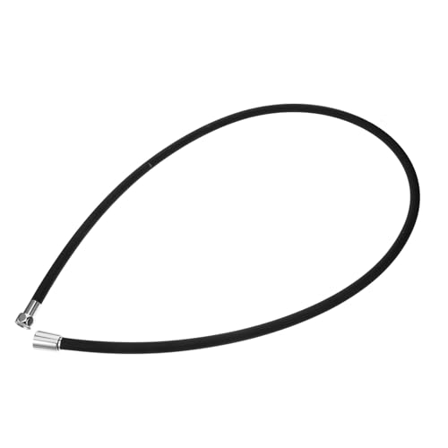 DECORNIJIA Flexibler Duschschlauch aus Dickem Silikon Schwarz Verschleißfest und Druckbeständig Passend für Standard Duschköpfe Praktischer Ersatzschlauch für Badezimmer und Waschbecken DECORNIJIA Flexibler Duschschlauch aus Dickem Silikon Schwarz Verschleißfest und Druckbeständig Passend für Standard Duschköpfe Praktischer Ersatzschlauch für Badezimmer und Waschbecken von DECORNIJIA