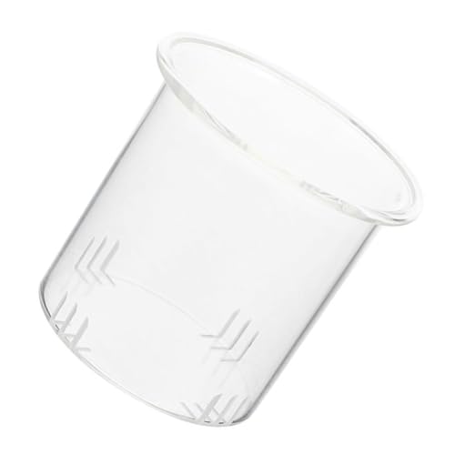 DECORNIJIA Glas Teesieb Ersatzfilter für Teekanne Abnehmbarer Teefilter aus Hitzebeständigem Glas Feinmaschiges Teesieb für Losen Tee Leicht und Spülmaschinengeeignet Passend von DECORNIJIA