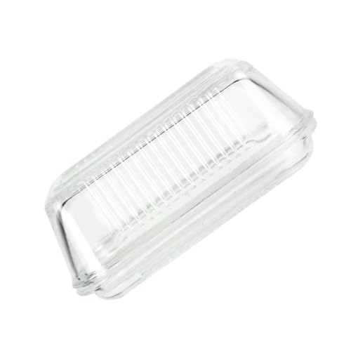 DECORNIJIA Glasplatte für Käse Rechteckig Transparent Desserttablett Haushalts servierteller Vielseitig für Partys und Feierlichkeiten von DECORNIJIA
