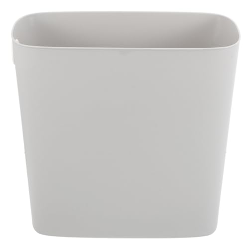 DECORNIJIA Großer Müllbehälter Einfacher Abfalleimer für Büro Küche Bad und Schlafzimmer Platzsparend und Vielseitig Einsetzbar Stabiler Haushalts abfallkübel in Hellgrau DECORNIJIA Großer Müllbehälter Einfacher Abfalleimer für Büro Küche Bad und Schlafzimmer Platzsparend und Vielseitig Einsetzbar Stabiler Haushalts abfallkübel in Hellgrau von DECORNIJIA