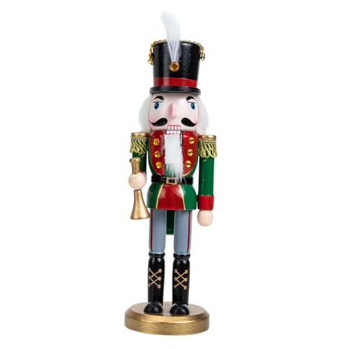 DECORNIJIA Grüner Feder Soldat Holzfigur Dekoration Wohnzimmer Schlafzimmer Auto Wohnaccessoire Kreative Soldaten Form Festliche Wohnraumgestaltung von DECORNIJIA