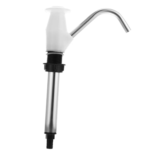 DECORNIJIA Handbetriebene Wasserpumpe Aluminiumlegierung Selbstansaugende Pumpe für Wohnmobil Caravan Boot Camping Outdoor Wasserentnahme DECORNIJIA Handbetriebene Wasserpumpe Aluminiumlegierung Selbstansaugende Pumpe für Wohnmobil Caravan Boot Camping Outdoor Wasserentnahme von DECORNIJIA