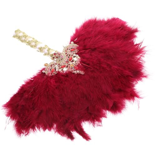 DECORNIJIA Handgefertigter Brautfächer mit Strassbesatz Dekorativer Hochzeit Fächer Eleganter Plume Prop Stilvoller Handfächer für Braut und Brautjungfern Perfektes Fotorequisit für Besondere DECORNIJIA Handgefertigter Brautfächer mit Strassbesatz Dekorativer Hochzeit Fächer Eleganter Plume Prop Stilvoller Handfächer für Braut und Brautjungfern Perfektes Fotorequisit für Besondere von DECORNIJIA