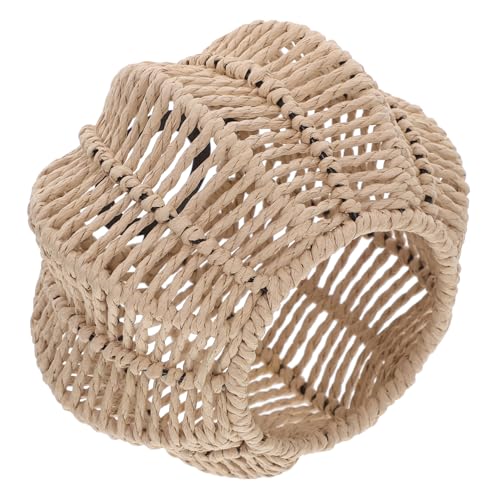 DECORNIJIA Handgefertigter Gewebter Papierseil lampenschirm Rustikaler Boho deckenleuchte Warmes Weiches Licht Langlebig Künstlerische Pendelleuchte für Wohnzimmer Esszimmer Kreative DECORNIJIA Handgefertigter Gewebter Papierseil lampenschirm Rustikaler Boho deckenleuchte Warmes Weiches Licht Langlebig Künstlerische Pendelleuchte für Wohnzimmer Esszimmer Kreative von DECORNIJIA