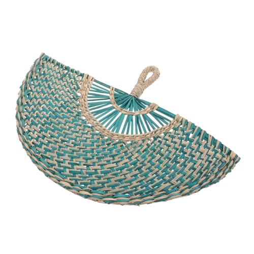 DECORNIJIA Handgewebter Wandfächer aus Naturstroh Chinesischer Halbrunder Sommerfächer Leichter Stabiler Wandbehang Boho Vintage Wandkunst für Bauernhaus Boho Interieurs DECORNIJIA Handgewebter Wandfächer aus Naturstroh Chinesischer Halbrunder Sommerfächer Leichter Stabiler Wandbehang Boho Vintage Wandkunst für Bauernhaus Boho Interieurs von DECORNIJIA