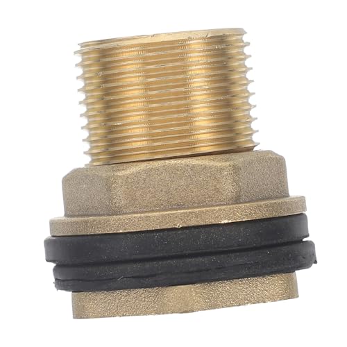 DECORNIJIA Hochwertiger Schlauchadapter aus Wasserdichter Schlauchanschluss für Wasserfass Fischbecken und PVC Wasserrohre Einfache Installation Langlebige Verbindung mit Dichtungen DECORNIJIA Hochwertiger Schlauchadapter aus Wasserdichter Schlauchanschluss für Wasserfass Fischbecken und PVC Wasserrohre Einfache Installation Langlebige Verbindung mit Dichtungen von DECORNIJIA