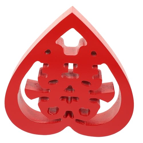 DECORNIJIA Holz Xi Zeichen Deko Hochzeit Chinesisch Glückssymbol Tischdekoration Wohnzimmer Schlafzimmer Festliche Wohnaccessoires für Traditionelle Hochzeitsfeier DECORNIJIA Holz Xi Zeichen Deko Hochzeit Chinesisch Glückssymbol Tischdekoration Wohnzimmer Schlafzimmer Festliche Wohnaccessoires für Traditionelle Hochzeitsfeier von DECORNIJIA