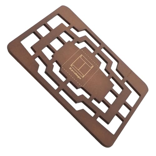 DECORNIJIA Holzbriefumschlag Schablone Vintage Stil Langlebige DIY Stencil für Einladungskarten Kreative Umschlagvorlage aus Robustem Holz für Handgemachte Briefumschläge und Party DECORNIJIA Holzbriefumschlag Schablone Vintage Stil Langlebige DIY Stencil für Einladungskarten Kreative Umschlagvorlage aus Robustem Holz für Handgemachte Briefumschläge und Party von DECORNIJIA