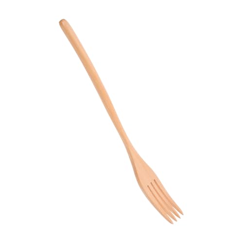 DECORNIJIA Holzgabel mit Langem Griff Ergonomisch Leicht Langlebig und Sicher Vielseitige Holzgabel für Salat Obst und Kochen Einfache Reinigung Praktische Küchenserviergabel für Haushalt und DECORNIJIA Holzgabel mit Langem Griff Ergonomisch Leicht Langlebig und Sicher Vielseitige Holzgabel für Salat Obst und Kochen Einfache Reinigung Praktische Küchenserviergabel für Haushalt und von DECORNIJIA