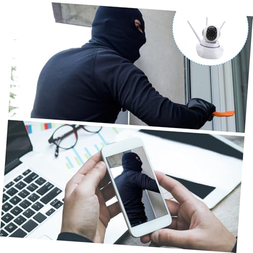 DECORNIJIA Kabellose Überwachungskamera mit Schwenkfunktion Nachtsicht Infrarotlicht und WLAN Mobile Fernsteuerung Flexible Installation für Zuhause und Sicherheitsüberwachung DECORNIJIA Kabellose Überwachungskamera mit Schwenkfunktion Nachtsicht Infrarotlicht und WLAN Mobile Fernsteuerung Flexible Installation für Zuhause und Sicherheitsüberwachung von DECORNIJIA