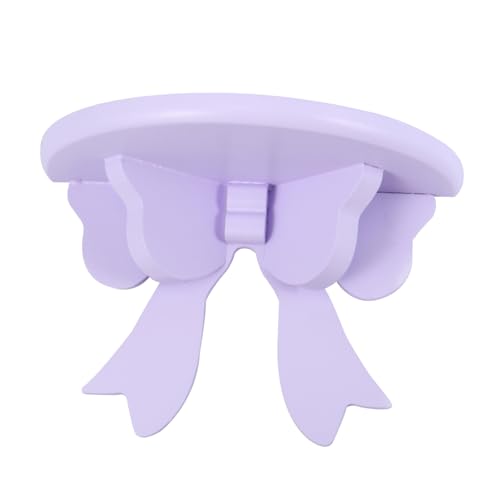 DECORNIJIA Kleines Wandregal aus Hochwertigem Holz mit Schleifen Design Dekoratives Aufbewahrungsregal für Mädchenzimmer Robust und Einfach zu Montieren Vielseitiges Wandhängeregal für DECORNIJIA Kleines Wandregal aus Hochwertigem Holz mit Schleifen Design Dekoratives Aufbewahrungsregal für Mädchenzimmer Robust und Einfach zu Montieren Vielseitiges Wandhängeregal für von DECORNIJIA