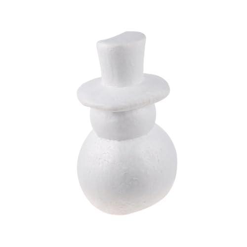 DECORNIJIA Kreativer DIY Schaumstoff Schneemann Weiß Weihnachtsdeko Bastelfigur Leicht Robust für Zuhause Party Tischdekoration Geschenkidee DECORNIJIA Kreativer DIY Schaumstoff Schneemann Weiß Weihnachtsdeko Bastelfigur Leicht Robust für Zuhause Party Tischdekoration Geschenkidee von DECORNIJIA