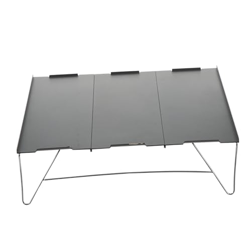 DECORNIJIA Leichter Camping Klapptisch aus Aluminium Tragbar Faltbar Robust für Outdoor Picknick Strand und Reise Kompakter Mini Gartentisch mit Stabilen Beinen Einfach zu Transportieren von DECORNIJIA