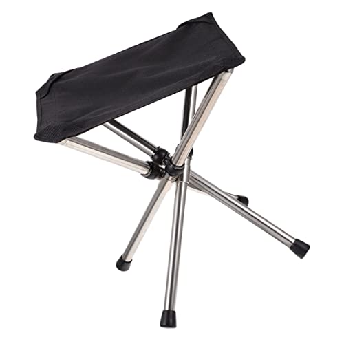 DECORNIJIA Leichter Faltbarer Outdoor Campingstuhl aus Edelstahl Tragbarer Angelhocker mit Verstärkter Klappstruktur Multifunktional für Angeln Garten und Erholung Kompakt Transportierbar DECORNIJIA Leichter Faltbarer Outdoor Campingstuhl aus Edelstahl Tragbarer Angelhocker mit Verstärkter Klappstruktur Multifunktional für Angeln Garten und Erholung Kompakt Transportierbar von DECORNIJIA