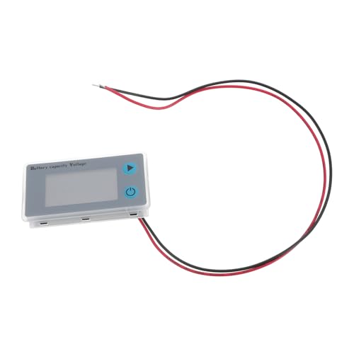DECORNIJIA Lithium Batterie Kapazitätsanzeige Lithium Power Indicator Batteriestand Anzeige für Motorrad Bike Akku mit Klarem Nachtdisplay und Einfacher Installation von DECORNIJIA