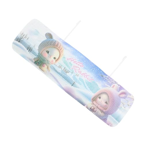 DECORNIJIA Luftleitblech aus Robustem PP für Klimaanlagen Verstellbarer Windabweiser gegen Zugluft Temperaturausgleichender Luftstromlenker Geeignet für Wandgeräte DECORNIJIA Luftleitblech aus Robustem PP für Klimaanlagen Verstellbarer Windabweiser gegen Zugluft Temperaturausgleichender Luftstromlenker Geeignet für Wandgeräte von DECORNIJIA