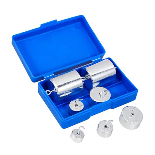 DECORNIJIA Metall Hantelscheiben mit Haken Physik Lehrmittel für Labor Experimente Vielseitige Kalibriergewichte für Physikalische Versuche DECORNIJIA Metall Hantelscheiben mit Haken Physik Lehrmittel für Labor Experimente Vielseitige Kalibriergewichte für Physikalische Versuche von DECORNIJIA