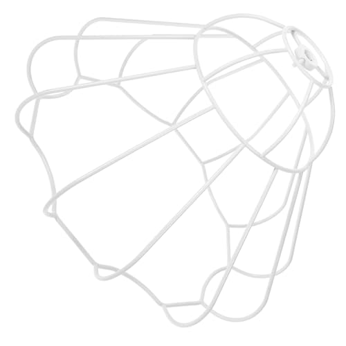 DECORNIJIA Metall draht Lampenschirmrahmen Robust Stabil DIY Tischlampe Lampenschirmhalter Einfache Montage Vielseitig für Zuhause Hotel Beleuchtung Zubehör von DECORNIJIA