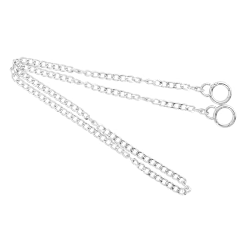DECORNIJIA Metalltaschenkette aus Legierung Modischer DIY Taschengurt mit Haken Langlebiger Umhängegurt für Handtaschen Ersatzkette für Selbstgemachte Taschen Silberner Schulterriemen DECORNIJIA Metalltaschenkette aus Legierung Modischer DIY Taschengurt mit Haken Langlebiger Umhängegurt für Handtaschen Ersatzkette für Selbstgemachte Taschen Silberner Schulterriemen von DECORNIJIA