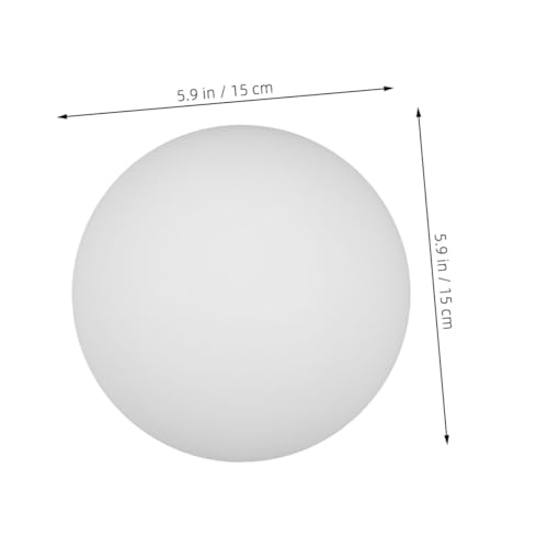 DECORNIJIA Milchweißer Gefrosteter Glaskugel Lampenschirm Ersatz für Pendelleuchte Widerstandsfähiger Glasschirm Geeignet für Esszimmer Wohnzimmer Schlafzimmer Einfache Montage DECORNIJIA Milchweißer Gefrosteter Glaskugel Lampenschirm Ersatz für Pendelleuchte Widerstandsfähiger Glasschirm Geeignet für Esszimmer Wohnzimmer Schlafzimmer Einfache Montage von DECORNIJIA