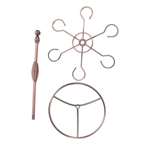 DECORNIJIA Moderner Weinregal Hängender Stielglashalter aus Robustem Platzsparendes Design mit Verdrehtem Draht für Stabile Aufbewahrung Geeignet für Zuhause Bar und Restaurant DECORNIJIA Moderner Weinregal Hängender Stielglashalter aus Robustem Platzsparendes Design mit Verdrehtem Draht für Stabile Aufbewahrung Geeignet für Zuhause Bar und Restaurant von DECORNIJIA