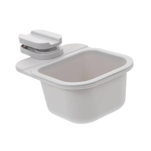 DECORNIJIA Multifunktionaler Drehbarer Schreibtisch Aufbewahrungskorb aus Robustem Abs Kompakter Tischmülleimer mit Clip Praktische Sundry Box für Büro Schlafzimmer und Küche DECORNIJIA Multifunktionaler Drehbarer Schreibtisch Aufbewahrungskorb aus Robustem Abs Kompakter Tischmülleimer mit Clip Praktische Sundry Box für Büro Schlafzimmer und Küche von DECORNIJIA