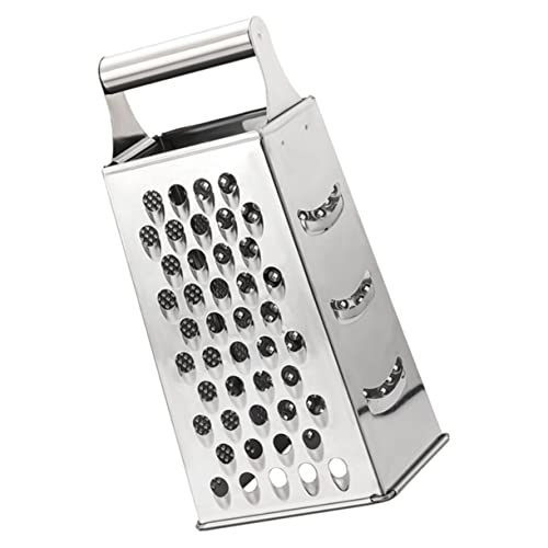 DECORNIJIA Multifunktionsreibe mit Rutschfestem Griff Seitiger Gemüseschneider für Käse Möhrensalat Obst Sicherer Küchenhelfer für Feines und Reiben für Hobbyköche und Haushalt DECORNIJIA Multifunktionsreibe mit Rutschfestem Griff Seitiger Gemüseschneider für Käse Möhrensalat Obst Sicherer Küchenhelfer für Feines und Reiben für Hobbyköche und Haushalt von DECORNIJIA