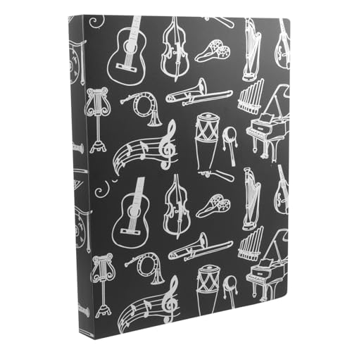 DECORNIJIA Musiknoten ordner Fächermappe Dokumentenmappe Robust Leichter Musikdatei organizer für Büro Schule Orchesterpraktiken Pianounterricht von DECORNIJIA