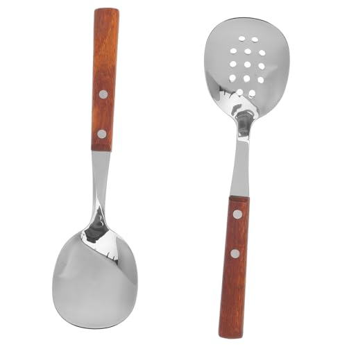 DECORNIJIA Öffentlicher Löffel geschlitzt Slot Gericht groß Küchenzubehör Küchenutensilien Küchenlöffel Abendessen für Utensilien Servierlöffel Schaumlöffel Rostfreier Stahl Silber DECORNIJIA Öffentlicher Löffel geschlitzt Slot Gericht groß Küchenzubehör Küchenutensilien Küchenlöffel Abendessen für Utensilien Servierlöffel Schaumlöffel Rostfreier Stahl Silber von DECORNIJIA