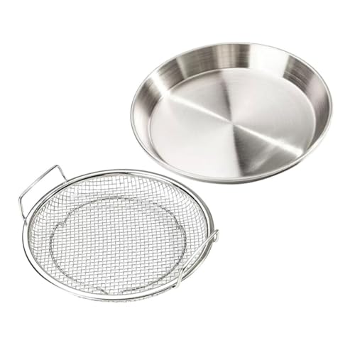 DECORNIJIA Öl Frittier Abtropfblech mit Griff Doppelter Ölfrittierfilter und Serviertablett für Frittierte Snacks Desserts und Obst Wiederverwendbar Robust für Haushalt und Gastronomie DECORNIJIA Öl Frittier Abtropfblech mit Griff Doppelter Ölfrittierfilter und Serviertablett für Frittierte Snacks Desserts und Obst Wiederverwendbar Robust für Haushalt und Gastronomie von DECORNIJIA