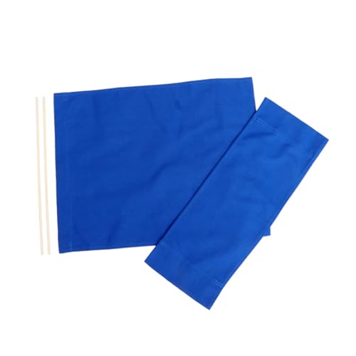 DECORNIJIA Outdoor Klappstuhl Ersatzbezug aus Strapazierfähigem Canvas Faltbarer Stuhlbezug für Regenschutz und Dekoration Vielseitiger Sitzbezug für Camping und Garten Blau von DECORNIJIA
