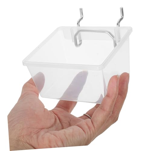 DECORNIJIA Pegboard Aufbewahrungsbox aus Transparentem PP mit Haken Widerstandsfähiger Organizer für Werkstatt und Garage Praktischer Einsehbarer Werkzeug Kleinteilebehälter für DIY und von DECORNIJIA