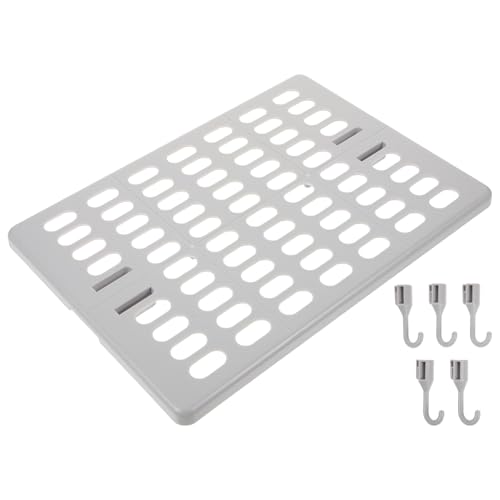 DECORNIJIA Pegboard Wand organizer mit Haken Lochwand ohne Bohren Platzsparend für Küche und Bad Vielseitig für Handtücher Tassen Utensilien Einfache Montage Praktische Wandhalterung von DECORNIJIA
