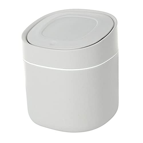 DECORNIJIA Praktischer Tischabfalleimer mit Deckel Kleiner Abfallbehälter aus Robustem Material Vielseitiger Papierkorb für Haushalt und Büro Leicht zu Bewegen in Elegantem DECORNIJIA Praktischer Tischabfalleimer mit Deckel Kleiner Abfallbehälter aus Robustem Material Vielseitiger Papierkorb für Haushalt und Büro Leicht zu Bewegen in Elegantem von DECORNIJIA