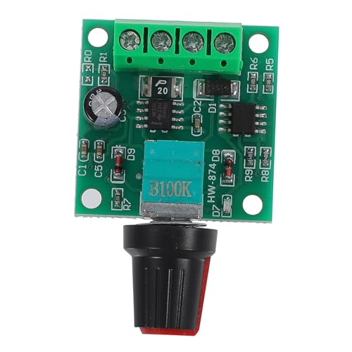 DECORNIJIA Pwm Dc Motor Speed Controller Einstellbarer Spannungsregler mit Schalterfunktion Effizienter Pwm drehzahlregler mit Selbstschutz für Kleine Motoren DECORNIJIA Pwm Dc Motor Speed Controller Einstellbarer Spannungsregler mit Schalterfunktion Effizienter Pwm drehzahlregler mit Selbstschutz für Kleine Motoren von DECORNIJIA