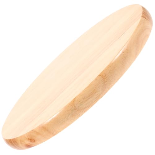 DECORNIJIA Runde Holz hockerplatte Stabile Sitzfläche aus Naturholz Robust Langlebig Einfacher Austausch für Runde Sitzflächen Küchen Bar Gartenstühle von DECORNIJIA