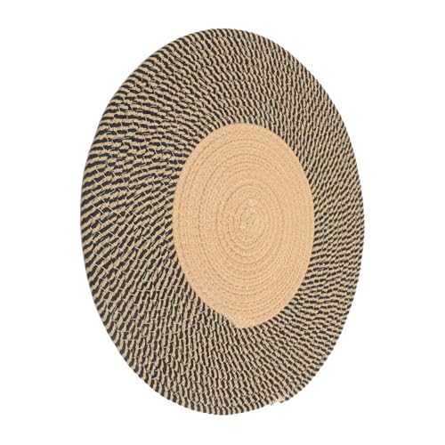 DECORNIJIA Runder Baumwoll Teppich Waschbarer Geflochtener Bodenläufer Dekorativer Schlafzimmer und Wohnzimmer Teppich Robuster Boho Stil Pflegeleicht und Vielseitig Einsetzbar DECORNIJIA Runder Baumwoll Teppich Waschbarer Geflochtener Bodenläufer Dekorativer Schlafzimmer und Wohnzimmer Teppich Robuster Boho Stil Pflegeleicht und Vielseitig Einsetzbar von DECORNIJIA