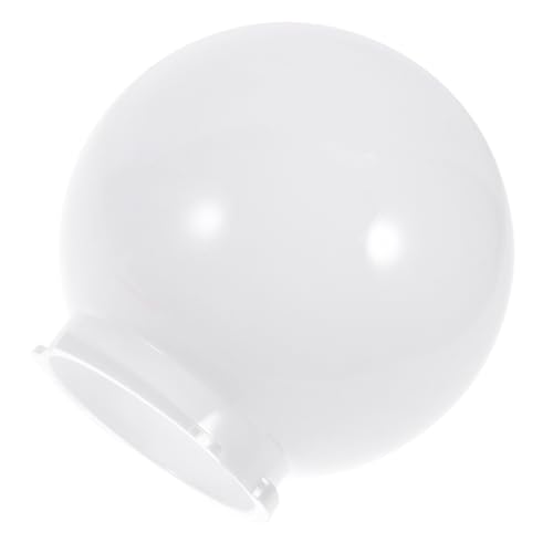 DECORNIJIA Runder Lampenschirm Kugel Ersatz Lampenabdeckung Ømm für Außen Wandlampe Garten Patio Stilvoll Leicht und Einfach zu Montieren Schützend Elegant von DECORNIJIA