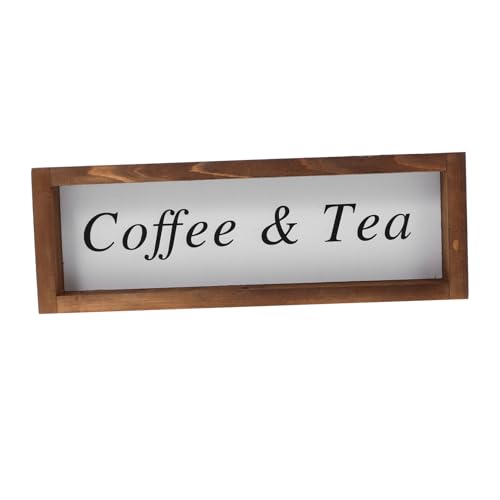DECORNIJIA Rustikales Holzschild Kaffee Bar Wanddeko Dekoratives Kaffeebar Schild aus Holz Kreative Wandplakette für Küche Wohnzimmer und Hängende Wanddekoration DECORNIJIA Rustikales Holzschild Kaffee Bar Wanddeko Dekoratives Kaffeebar Schild aus Holz Kreative Wandplakette für Küche Wohnzimmer und Hängende Wanddekoration von DECORNIJIA