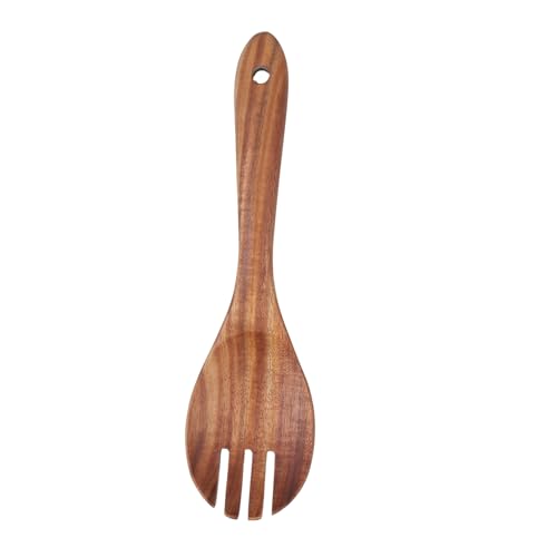 DECORNIJIA Salatgabel Holz Robust Langlebig Vielseitiges Küchenutensil Ergonomischer Griff für Servieren und Kochen für Salate und Verschiedene Gerichte DECORNIJIA Salatgabel Holz Robust Langlebig Vielseitiges Küchenutensil Ergonomischer Griff für Servieren und Kochen für Salate und Verschiedene Gerichte von DECORNIJIA