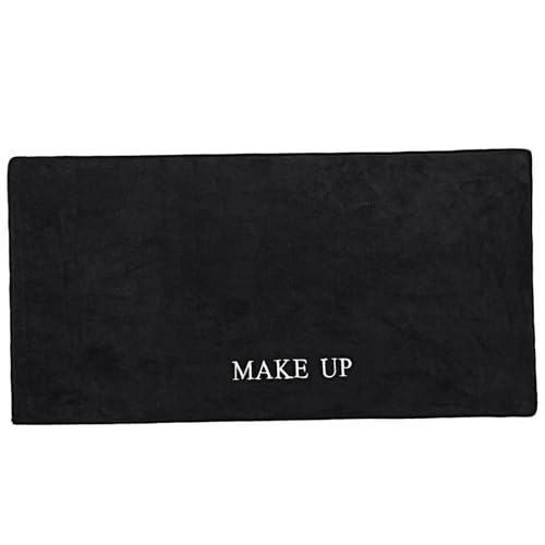 DECORNIJIA Schwarze Schreibtischunterlage für Schminktisch Rutschfeste Vielseitige Vanity Mat mit Weicher Textur und Stabiler Unterseite zum Schutz von Kosmetiktisch und Arbeitsplatz DECORNIJIA Schwarze Schreibtischunterlage für Schminktisch Rutschfeste Vielseitige Vanity Mat mit Weicher Textur und Stabiler Unterseite zum Schutz von Kosmetiktisch und Arbeitsplatz von DECORNIJIA